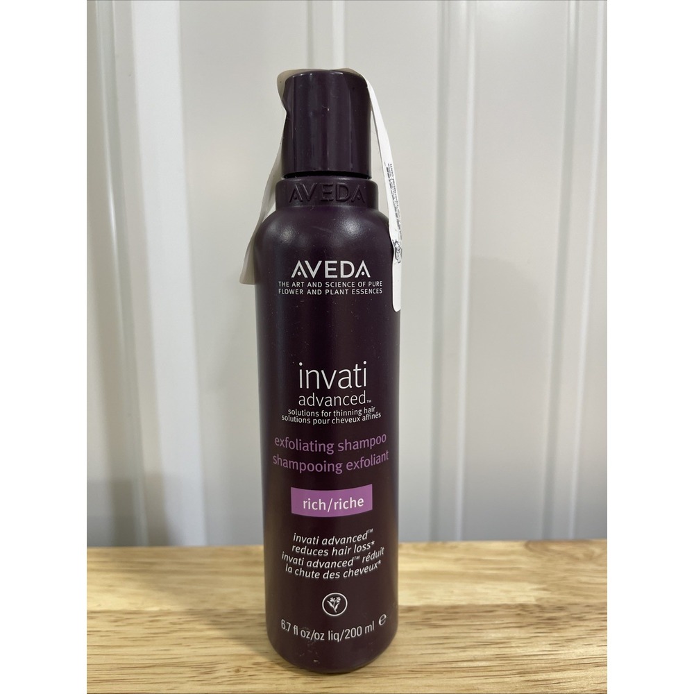 Aveda Invati Advanced Exfoliating Shampoo Rich/Riche (6.7oz / 200mL) NEW